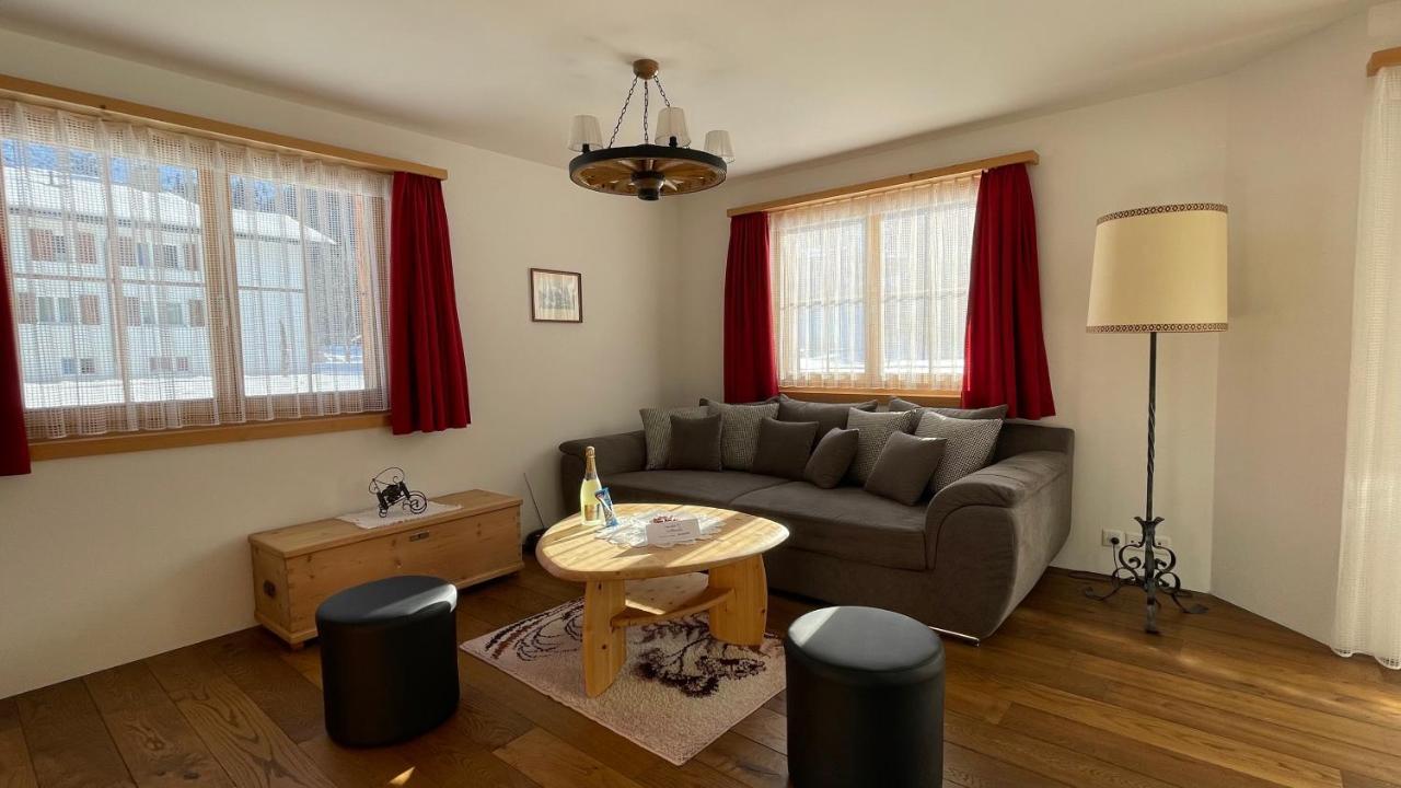 Ferienwohnung Mit Idyllischer Aussicht Klosters Luaran gambar