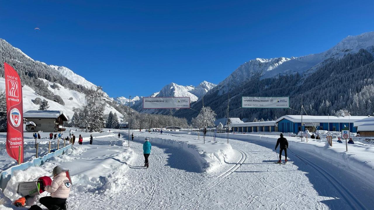 Ferienwohnung Mit Idyllischer Aussicht Klosters Luaran gambar